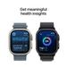 Apple Watch Ultra 3 GPS + Cellular 49 mm Black Titanium Case with Black Titanium Milanese Loop - Medium-7 Apple Watch Ultra 3 GPS + Cellular 49 mm Black Titanium Case with Black Titanium Milanese Loop - Medium-7