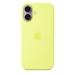 Apple iPhone 17 Silicone Mobile Case with MagSafe, Neon Yellow-2