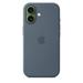 Apple iPhone 17 Silicone Mobile Case MagSafe, Anchor Blue-3