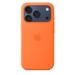 Apple iPhone 17 Pro Silicone MagSafe Mobile Case, Orange-3