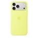 Apple iPhone 17 Pro Max Silicone MagSafe Mobile Case, Neon Yellow-1