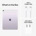 Apple iPad Air M4 32.78 cm (13 inch) Wi-Fi + Cellular Tablet, 1 TB, Purple (2026), MH9V4HN/A-11