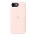 Apple iPhone 17E Silicone Mobile Case, Soft Pink-3