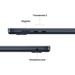 Apple MDVK4HN/A MacBook Air (Apple M5 Chip/16 GB/1 TB SSD/macOS/Liquid Retina), 38.91 cm (15.3 inch), Midnight-7 Apple MDVK4HN/A MacBook Air (Apple M5 Chip/16 GB/1 TB SSD/macOS/Liquid Retina), 38.91 cm (15.3 inch), Midnight-7