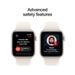 Apple Watch SE 3 GPS 40 mm Starlight Aluminium Case with Sand Sport Band - M/L-7