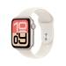 Apple Watch SE 3 GPS 44 mm Starlight Aluminium Case with Sand Sport Band - S/M-1
