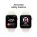 Apple Watch SE 3 GPS 44 mm Starlight Aluminium Case with Sand Sport Band - S/M-7