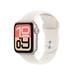 Apple Watch SE 3 GPS + Cellular 40 mm Starlight Aluminium Case with Sand Sport Band - S/M-1