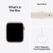 Apple Watch SE 3 GPS + Cellular 40 mm Starlight Aluminium Case with Sand Sport Band - S/M-9