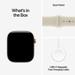 Apple Watch Series 12 GPS 46 mm Light Gold Aluminium Case with Sand Sport Band - M/L-9