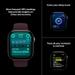 Apple Watch Series 12 GPS 46 mm Dark Bronze Aluminium Case with Olive Sport Band - M/L-6