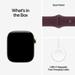 Apple Watch Series 12 GPS + Cellular 46 mm Radiant Gold Titanium Case with Burgundy Sport Band - M/L-9