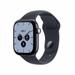 Apple Watch Series 12 42 mm GPS + Cellular Night Blue Ceramic Case with Navy Blue Sport Band - S/M-1