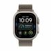 Apple Watch Ultra 4 GPS + Cellular 49 mm Natural Titanium Case with Natural Titanium Milanese Loop - Samll-2