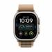 Apple Watch Ultra 4 GPS + Cellular 49 mm Natural Titanium Case Desert Alpine Loop - Small-2