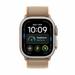 Apple Watch Ultra 4 GPS + Cellular 49 mm Natural Titanium Case Sand Trail Loop - M/L-2