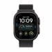 Apple Watch Ultra 4 GPS + Cellular 49 mm Black Titanium Case with Black Titanium Milanese Loop - Large-2