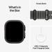 Apple Watch Ultra 4 GPS + Cellular 49 mm Black Titanium Case with Translucent Black Ocean Band-8 Apple Watch Ultra 4 GPS + Cellular 49 mm Black Titanium Case with Translucent Black Ocean Band-8