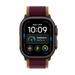 Apple Watch Ultra 4 GPS + Cellular 49 mm Black Titanium Case with Burgundy Trail Loop - S/M-2 Apple Watch Ultra 4 GPS + Cellular 49 mm Black Titanium Case with Burgundy Trail Loop - S/M-2