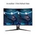 Asus XG32VC 80.01 cm (31.5 inch) with VA Panel Technology, 2560 x 1440 Resolution, Refresh Rate 170Hz, Response Time 1 ms, Black Monitor-3