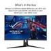 Asus XG32VC 80.01 cm (31.5 inch) with VA Panel Technology, 2560 x 1440 Resolution, Refresh Rate 170Hz, Response Time 1 ms, Black Monitor-7