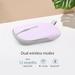 Asus Marshmallow MD100 Wireless Mouse, Lilac Mist Purple, (Brave Green cover also included)-4 Asus Marshmallow MD100 Wireless Mouse, Lilac Mist Purple, (Brave Green cover also included)-4