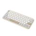 Asus Marshmallow Wireless Keyboard, KW100, Oat Milk-4 Asus Marshmallow Wireless Keyboard, KW100, Oat Milk-4