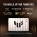 Asus TUF A14 FA401GM-RG038WS AI R9/AMD Ryzen AI 9 465 Processor 2.0 GHz/16 GB/512 GB SSD/5060/Microsoft Office Home 2024 + Microsoft 365 Basic (WQXGA)/35.6 cm (14 inch)/Jaeger Gray-9