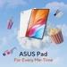 Asus Pad 30.98 cm (12.2 inch) Wi-Fi Tablet, 128 GB, 8 GB RAM, Pure White, T3201M5A-TL004DW-23