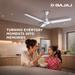 Bajaj Chetak Neo Bianco 120 cm (1200 mm) Ceiling Fan, White-4
