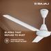 Bajaj Chetak Neo Bianco 120 cm (1200 mm) Ceiling Fan, White-5