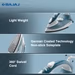 Bajaj MX 3 Neo, 1250 Watts, Steam Iron,180 ML WaterTank, Blue and White-4