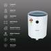 Bajaj Shakti Pro Storage Geyser 10 L, 5-Star Rated, Wall Mount, DuraAce Tank, DuraCoat Heating Element, Multiple Safety Systems, Child Safety Mode, High-Rise Suitable, 4 Years Warranty, White-3