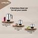 Bajaj Ninja Series Kompact 500 Watts 3 Jars Mixer Grinder-3 Bajaj Ninja Series Kompact 500 Watts 3 Jars Mixer Grinder-3
