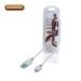 Bandridge BBM39300W10 1 m USB-A to Lightning Fast Charging Cable, White-3
