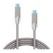 Bandridge U Series SMU-00186 1 m High Speed 3.1 USB to USB Type-C Cable, Grey-1
