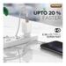 Bandridge U Series SMU-00186 1 m High Speed 3.1 USB to USB Type-C Cable, Grey-3