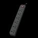 Belkin Economy Series F9E600ZB 250 cm (2.5 m) Surge Protector, Grey-1 Belkin Economy Series F9E600ZB 250 cm (2.5 m) Surge Protector, Grey-1