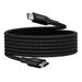Belkin USB-C to USB-C Braided 100 cm (1 meters) 240W PD, Fast Charge and Sync Type C Cable, Black-4 Belkin USB-C to USB-C Braided 100 cm (1 meters) 240W PD, Fast Charge and Sync Type C Cable, Black-4
