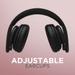 boAt Rockerz 450R On-Ear Headphones with 15 Hours Battery, 40 mm Drivers, Padded Ear Cushions, Easy Access Controls and Voice Assistant (Luscious Black)-5