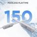 boAt Rockerz Trinity in Ear Earphones with 150 H Playtime, Crystal Bionic Sound Powered by HiFi, Signature Sound, Beast Mode, ENx Tech, ASAP Charge, IPX5, Dual Pairing (Kutch White)-2