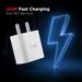 boAt PD Single Port 20 W Type-C Fast Charging Wall Charger, Smart IC protection, Intelligent Voltage and Current Management, Corrosion Resistant Pins, Compatible with Android phones and iPhone 11 and above, White-2