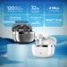 boAt Nirvana Ion ANC Truly Wireless in-Ear Earbuds with Up to 32 dB Active Noise Cancellation, 120 Hrs Playback, Crystal Bionic Sound Powered by Hifi, Beast Mode, ENx Tech, Hearables App (Crystal Black)-3
