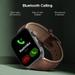 boAt Ultima Vogue Smart Watch with 4.97 cm (1.96 inch) AMOLED Curved Display, Bluetooth Calling, Functional Crown, Widget Control, Always On Display, Heart Rate & SpO2 Monitoring, IP67 Rated (Brown Leather)-5