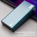 boAt EnergyShroom 20000 mAh Power Bank, 2 way 22.5 Watt Fast Charging, Quick Charge 3.0, High Temperature and Scratch Resistant, 12-Layer Smart IC Protection, 1 Type-C Two Way Port, 1 Micro USB Input Port, 2 USB-A Output Ports, LED Indicators, Steel Blue-4