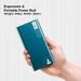 boAt EnergyShroom 20000 mAh Power Bank, 2 way 22.5 Watt Fast Charging, Quick Charge 3.0, High Temperature and Scratch Resistant, 12-Layer Smart IC Protection, 1 Type-C Two Way Port, 1 Micro USB Input Port, 2 USB-A Output Ports, LED Indicators, Steel Blue-6
