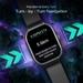 boAt Wave Sigma 3 Smartwatch with 5.10 cm (2.01 inch) HD Display, Advanced Bluetooth Calling, Turn-by-Turn Navigation, Emergency SOS & QR Code Tray (Metal Black)-5