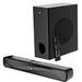 boAt Aavante Bar A1040 with 50 W RMS boAt Signature Sound, 2.1 Channel Audio with Wired Subwoofer, Multi connectivity : Bluetooth v5.3, AUX, USB & HDMI and Master Remote Control (Premium Black)-1 boAt Aavante Bar A1040 with 50 W RMS boAt Signature Sound, 2.1 Channel Audio with Wired Subwoofer, Multi connectivity : Bluetooth v5.3, AUX, USB & HDMI and Master Remote Control (Premium Black)-1
