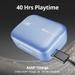 boAt Airdopes 800 TWS Earbuds with 40 Hours Playtime, Quad Mics with Ai-ENx Tech, ASAP Charge, Beast Mode, Surround Sound, Seamless Multipoint Connectivity, 10 mm Titanium Drivers, IPX5 (Interstellar Blue)-6