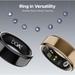 boAt Smartring Active with Lightweight and Stainless Steel Design, Activity Tracking, HR, SpO2, Sleep & Stress Monitoring, Sports Modes, 5ATM Resistance, Camera Control, boAt Coins (Rose Gold, Size:10)-11